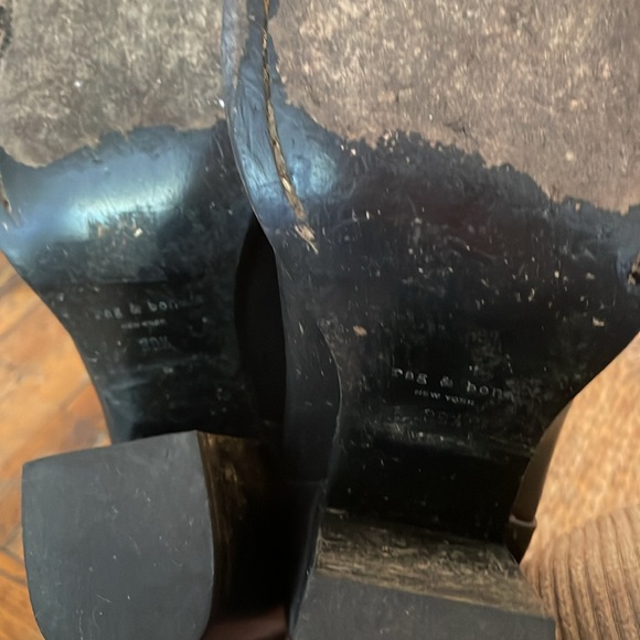 Leather Rag&Bone Booties - Picture 6 of 6